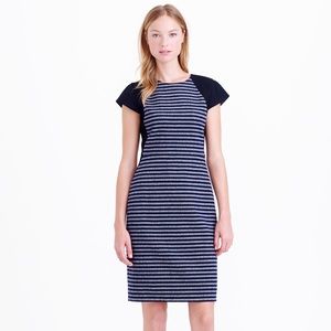J Crew Navy Tweed dress